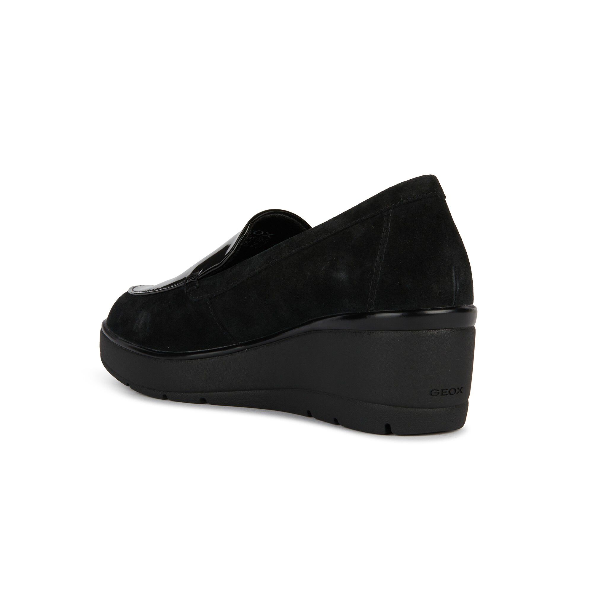 Mocassins compensés Ilde dessus cuir synthétique