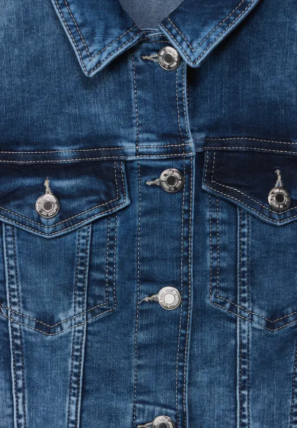 Street One Mittelblaue Jeansjacke