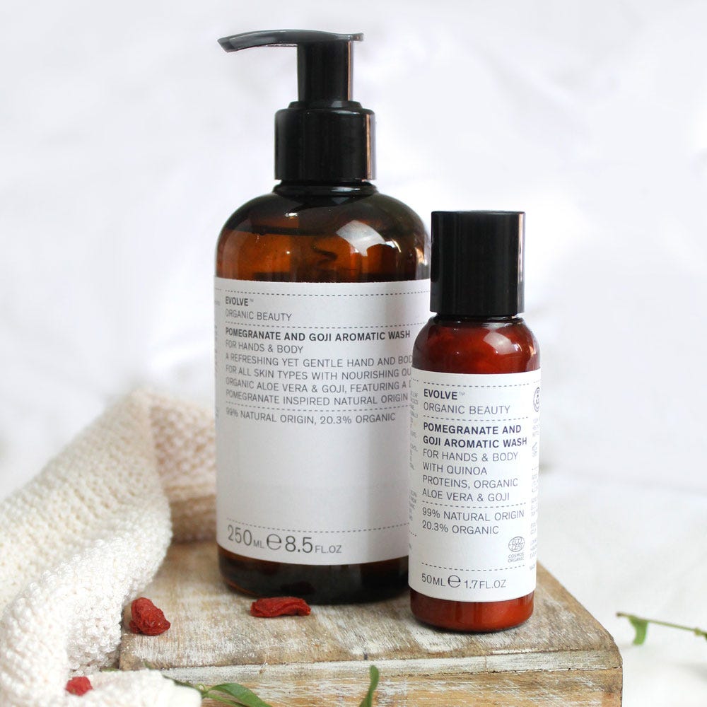 Evolve Pomegranate and Goji Aromatic Wash 250 ml