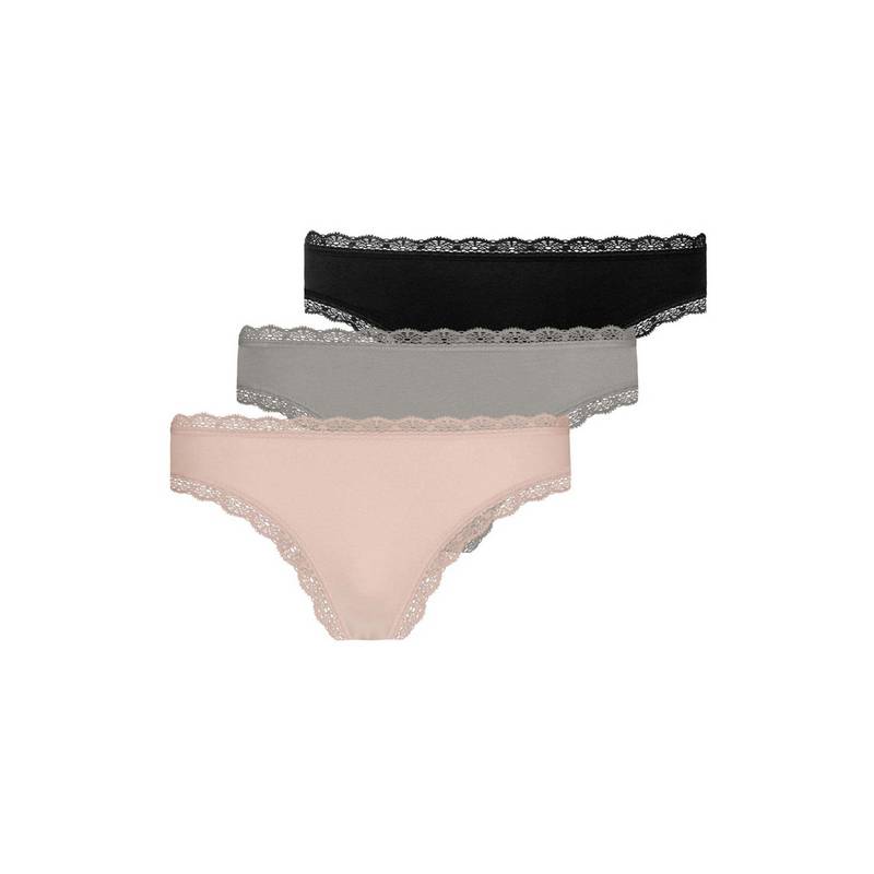 Snocks Tangas mit Spitze aus Bio-Baumwolle Unterhose Damen