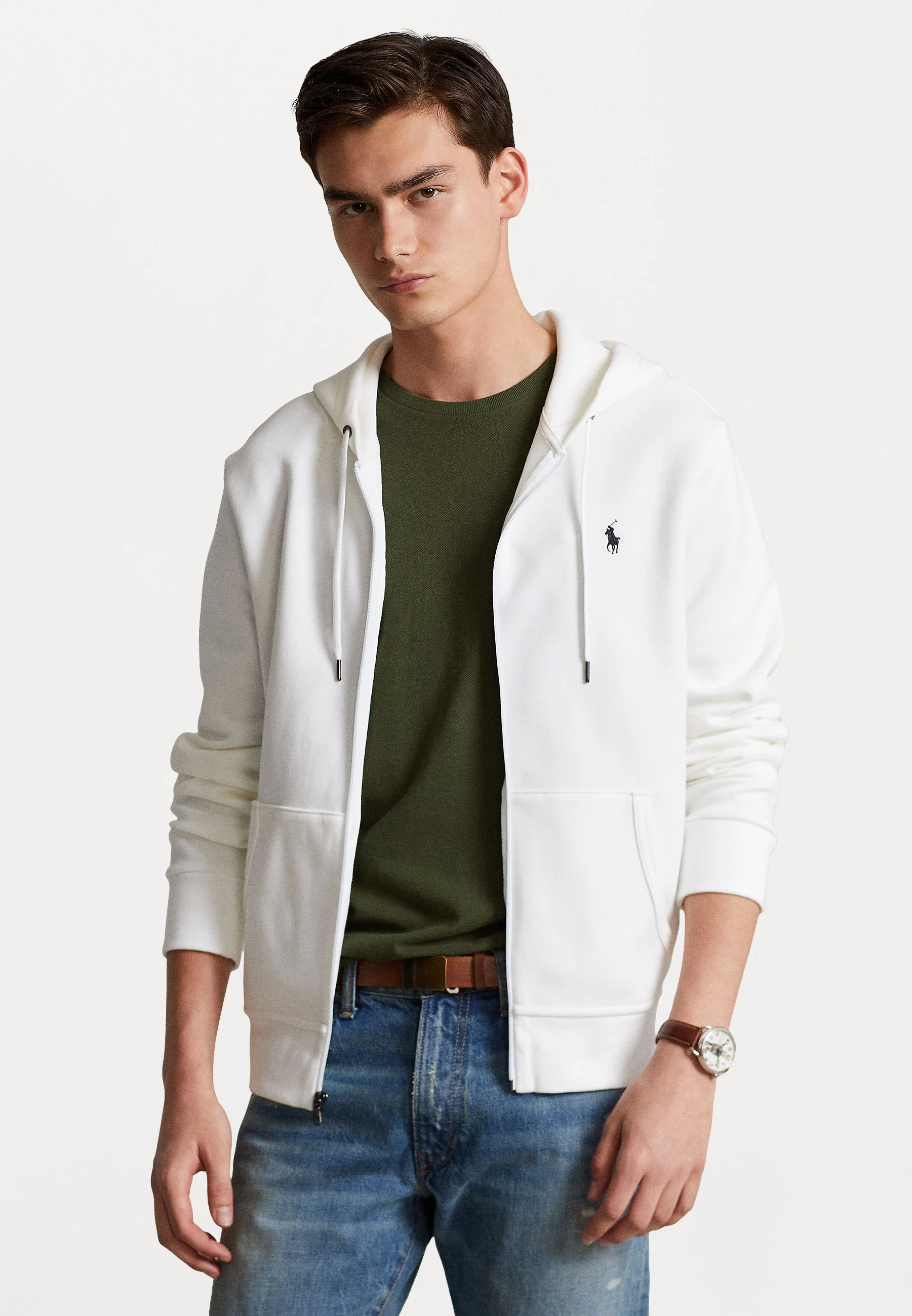 Polo Ralph Lauren HOOD LONG SLEEVE - Sudadera con cremallera