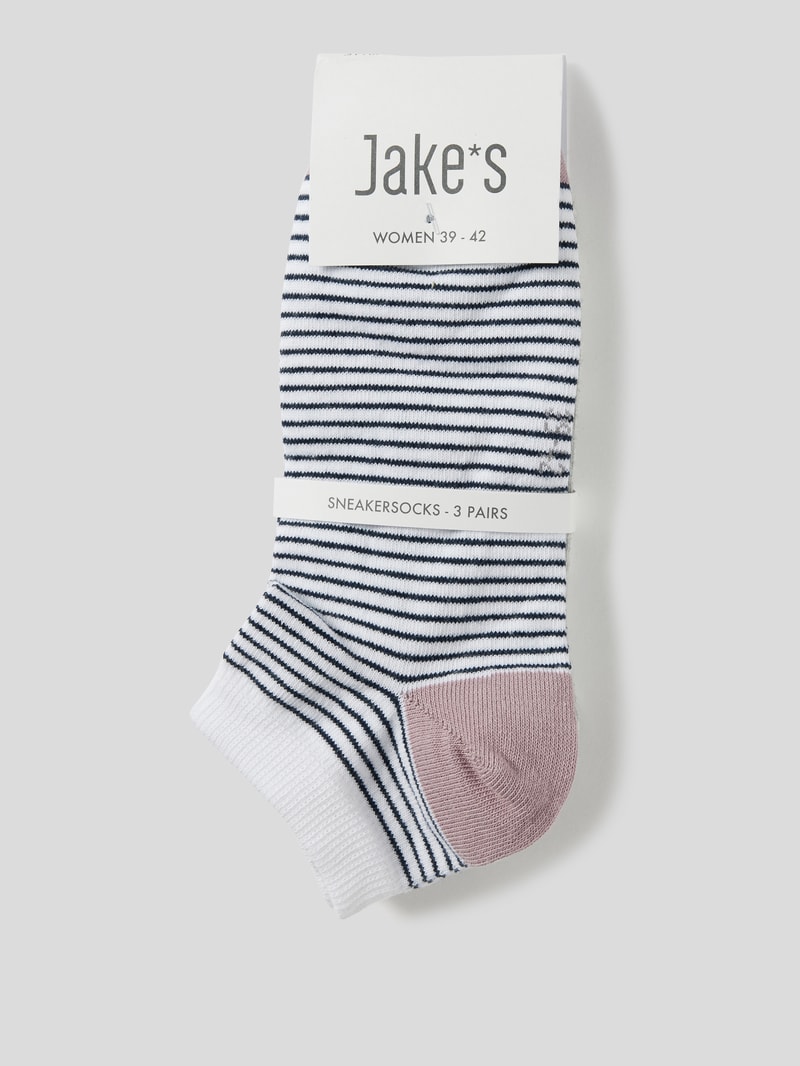 Socken mit Label-Print im 2er-Pack in weiß