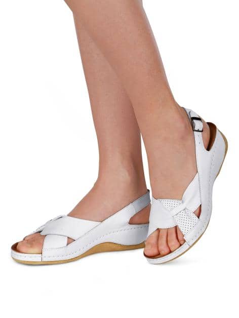 Sandale mit raffinierter Schlaufe