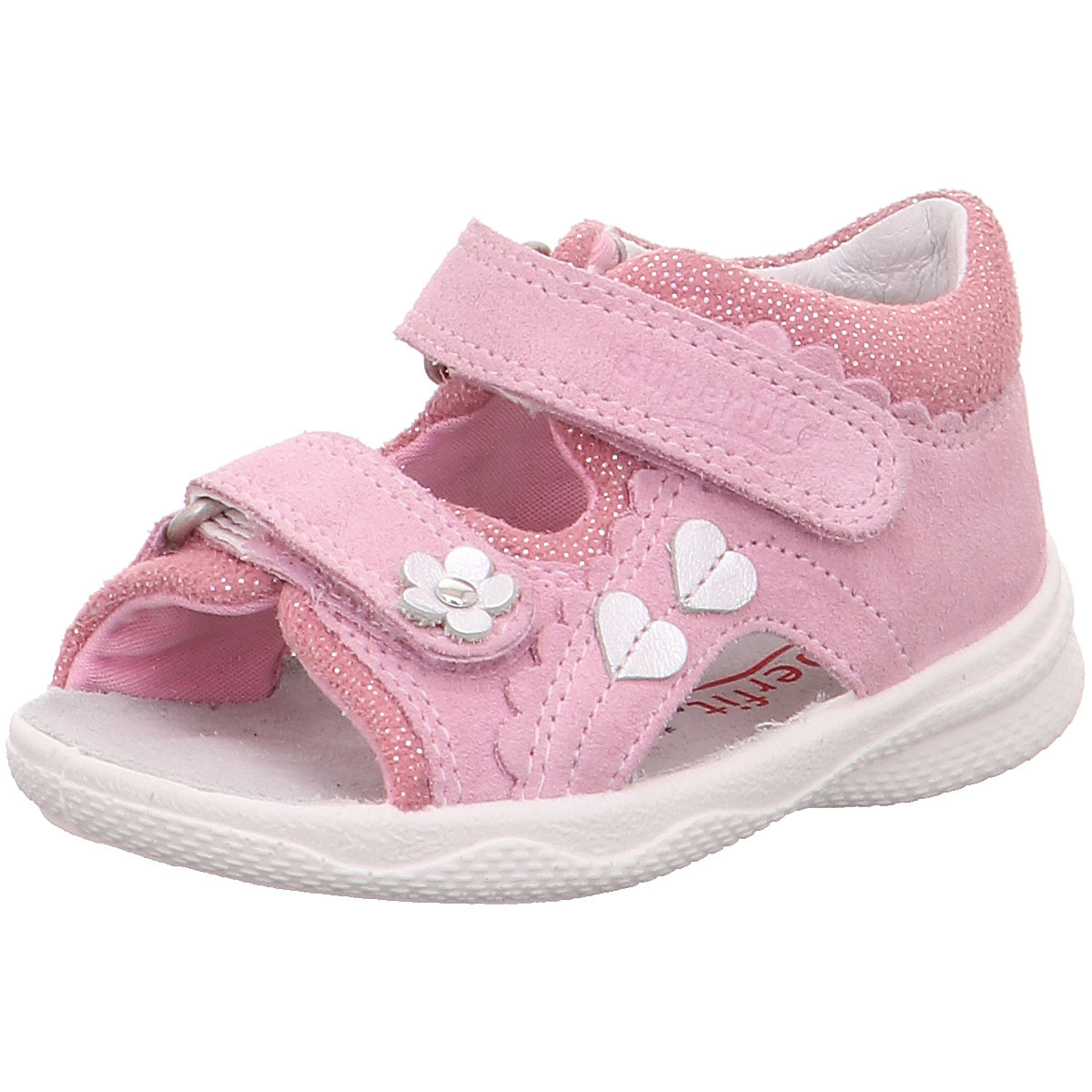 Baby Sandalen POLLY WMS Weite M4 für Mädchen, Liebe