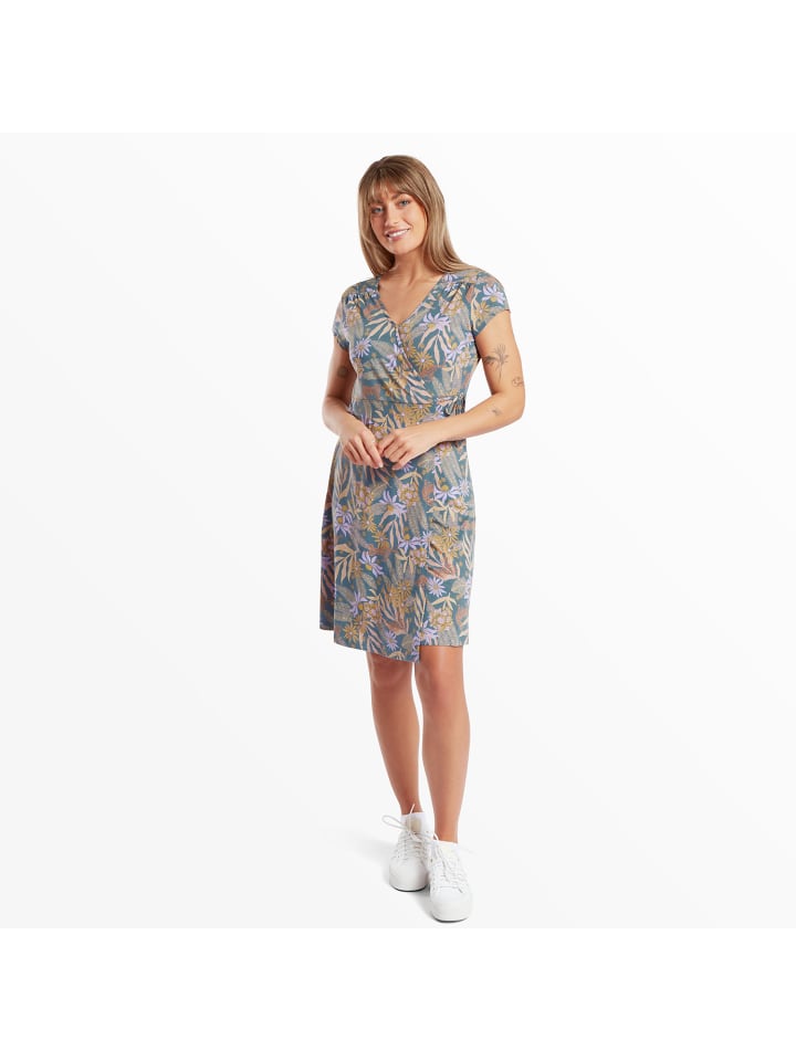 sherpa Kleid Padma Warp in Blau3032 günstig kaufen