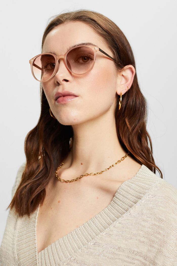 Sonnenbrille mit runder Fassung