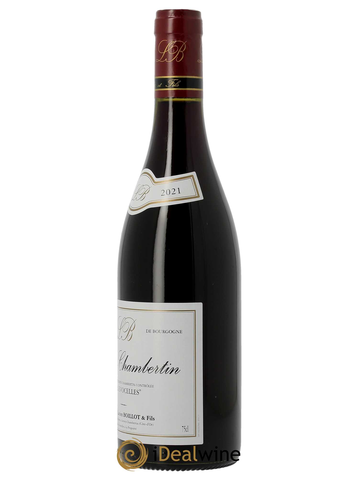 Gevrey-Chambertin Les Evocelles Lucien Boillot & Fils (Domaine)  2021 - Lot de 1 Bouteille