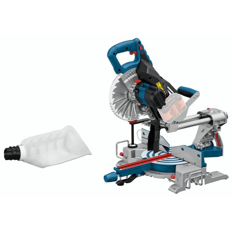 Bosch Kapp-/ Gehrungssäge GCM 18V-216 Blau, Schwarz