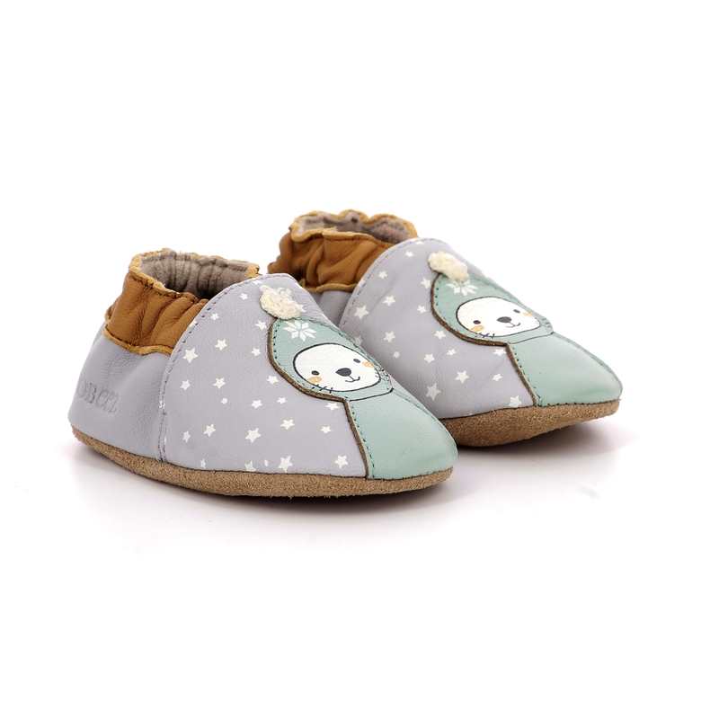 Chaussons cuir tannage vegetal Winter Walk
