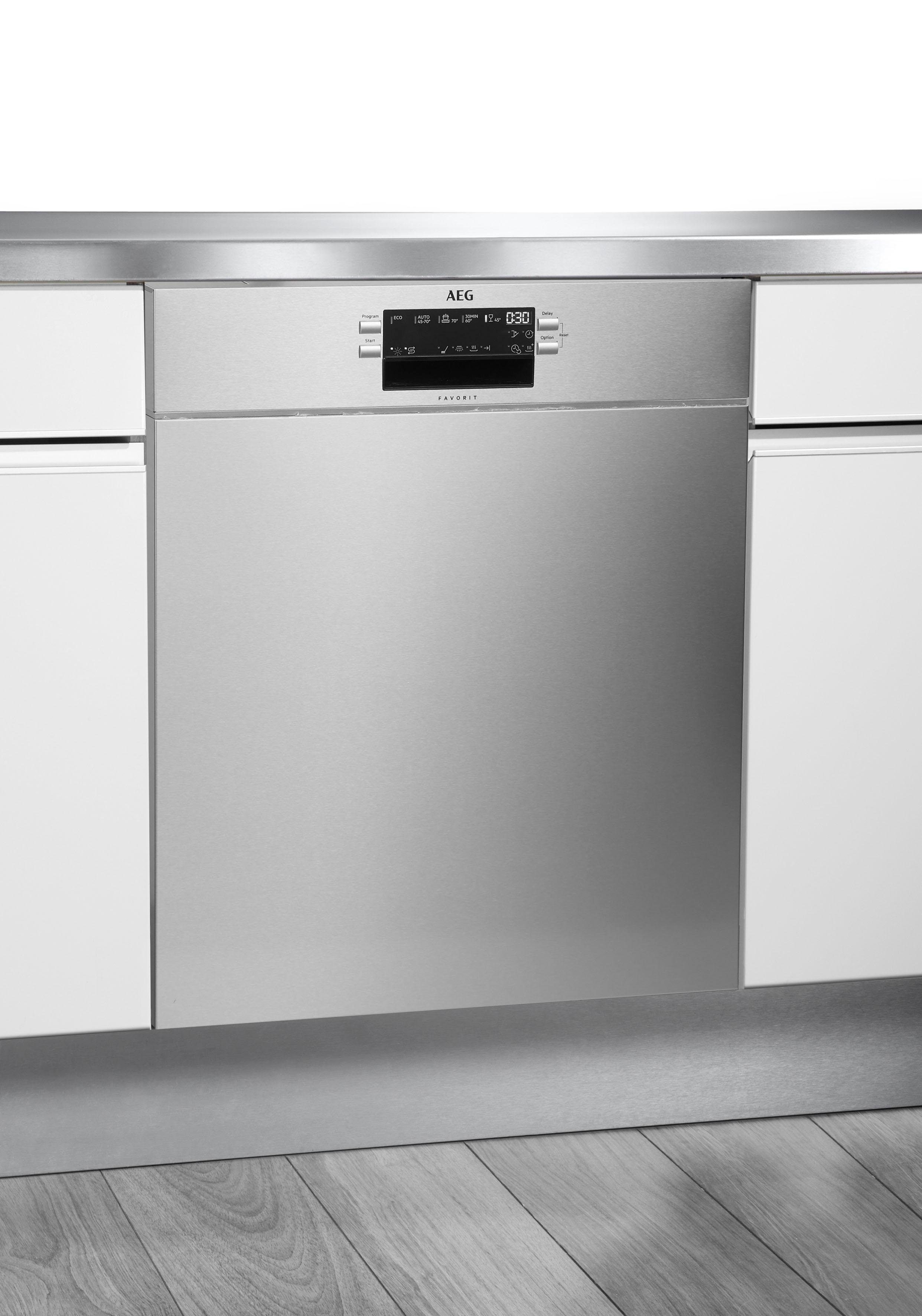 AEG Unterbaugeschirrspüler, FUE53610ZM, 13 Maßgedecke, mit AirDry - Technologie