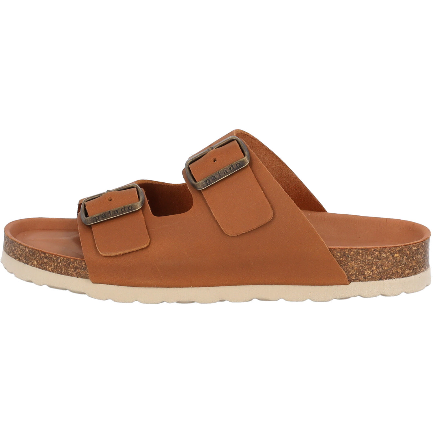 Palado Korfu Premium Leather, Pantoletten, Damen, Braun