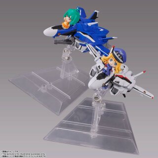 Macross Frontier TINY SESSION VF-25F MESSIAH VALKYRIE (ALTO USE) with SHERYL 10 cm