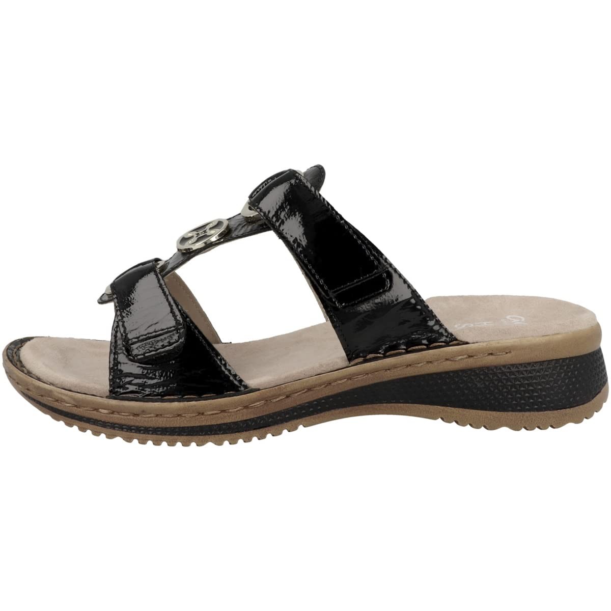 ARA Klassische Sandalen schwarz  Hawaii 2.0