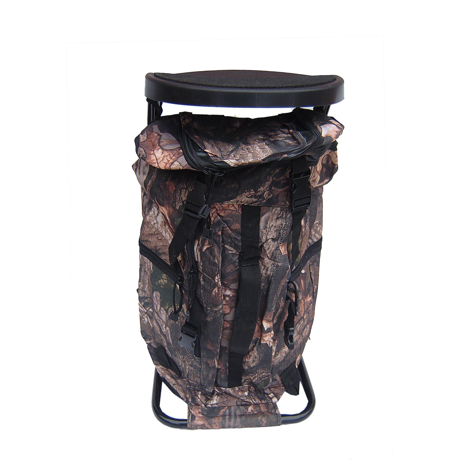 HTI-Line Hocker Rucksack mit Hocker Havel, 2 in 1 Hocker u Tasche Angeln Wandern Camping Picknick