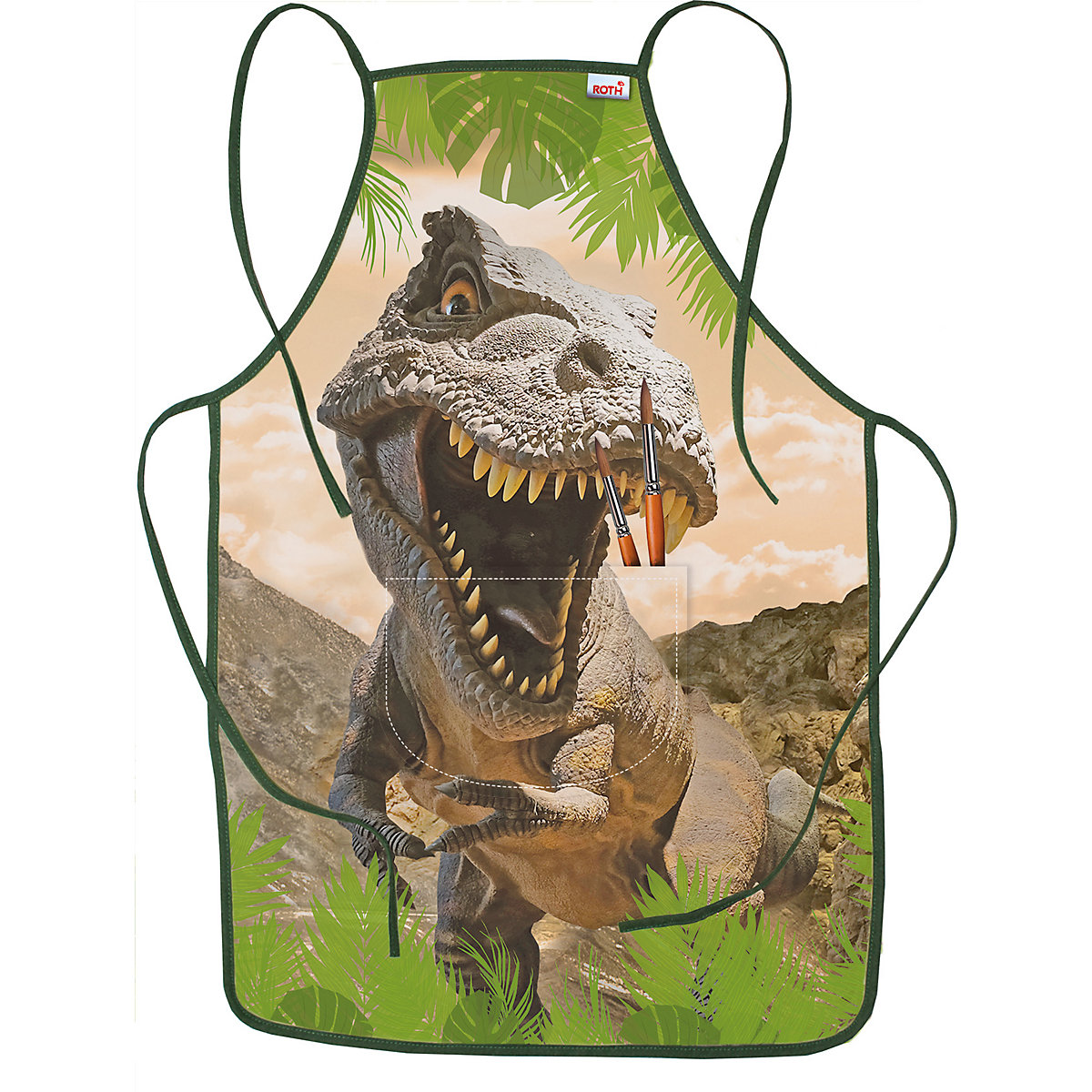 Malschürze/Kinderschürze Tyrannosaurus