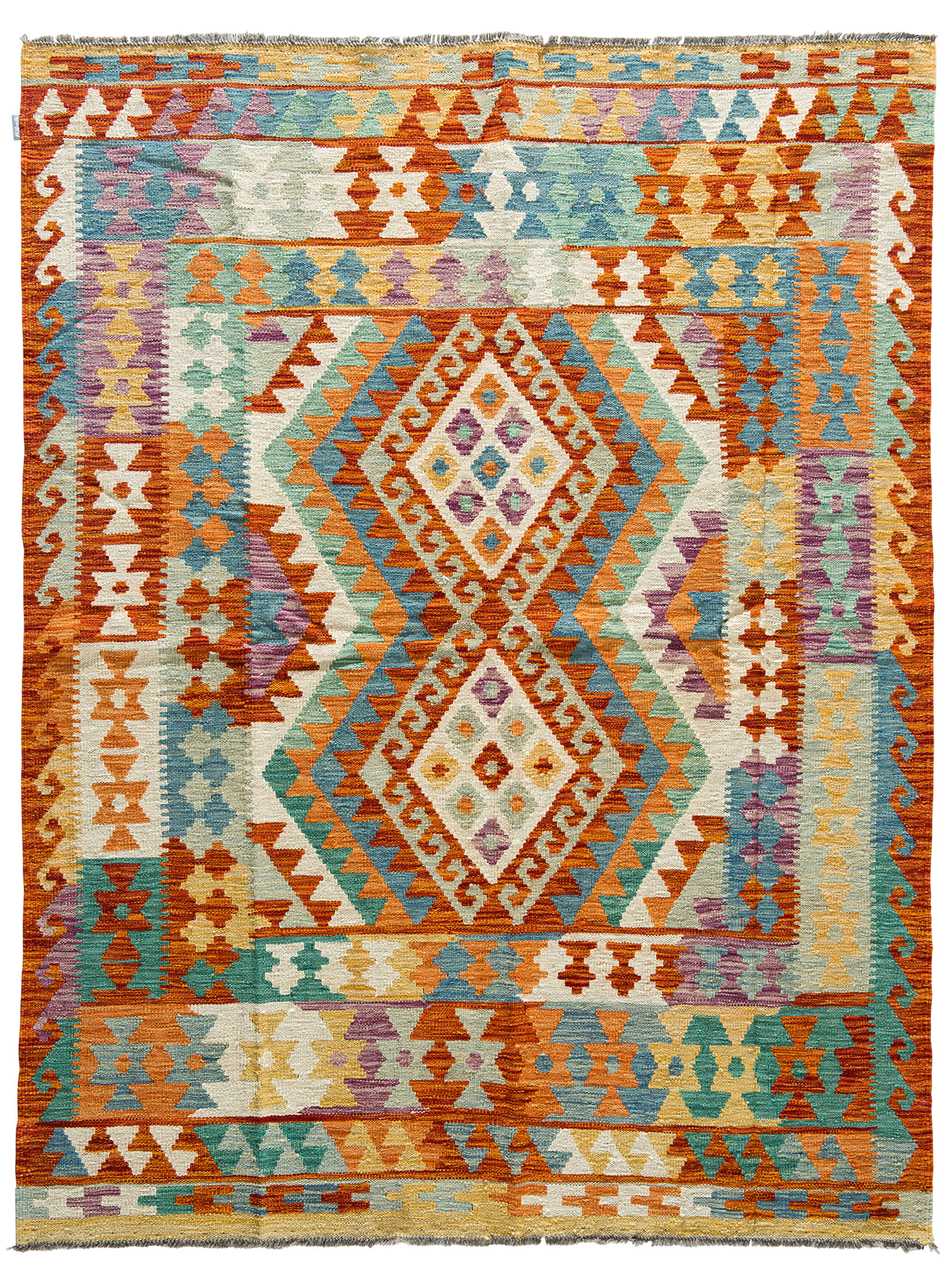 Afghan Kelim ca. 152 x 197 cm, Unikat / Einzelstück