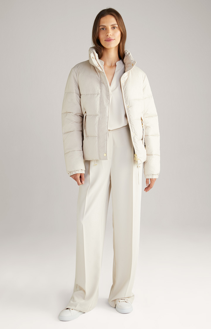 Steppjacke in Offwhite