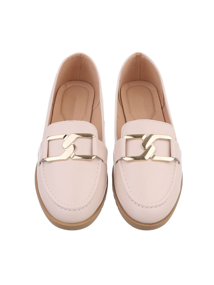 Ital-Design Halbschuh in Beige günstig kaufen