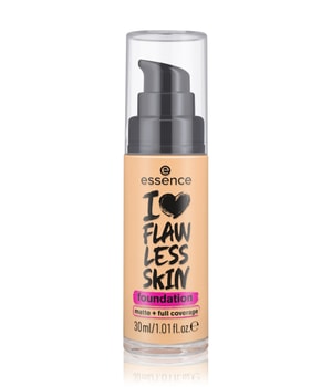essence I LOVE FLAWLESS SKIN matt + full coverage Flüssige Foundation-30 ml