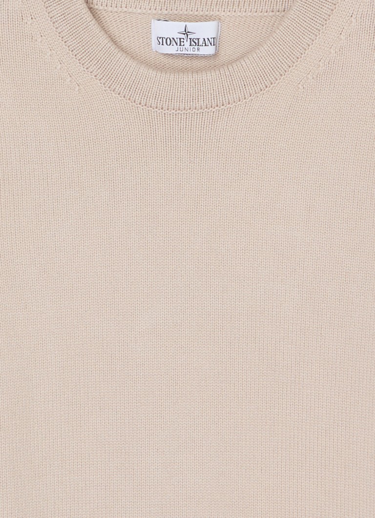 „Stone Island 515A2“ plono mezgimo megztinis su logotipu