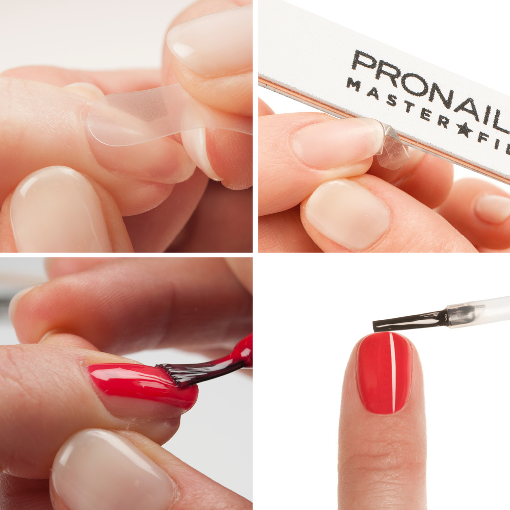 Pronails REPARATION ONGLE PEEL-OFF (Par ongle) Réparation vernis semi-permanent Pronails méthode peel-off