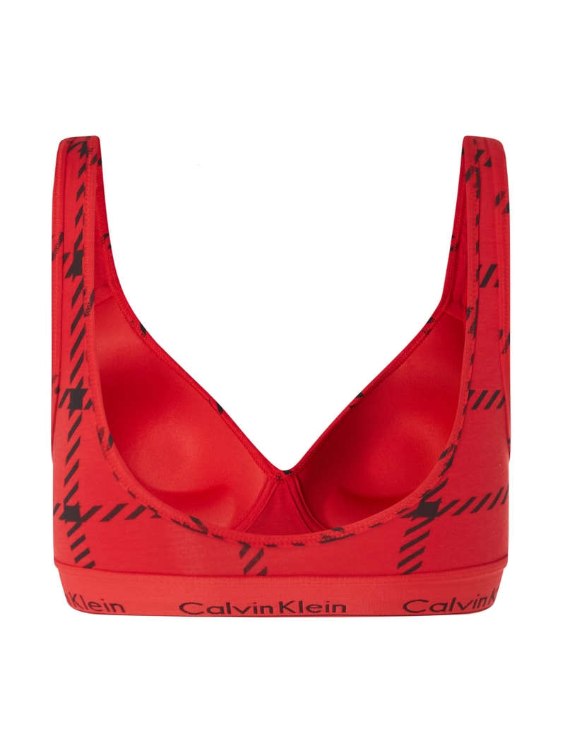 Bustier mit Push-up-Effekt in rot
