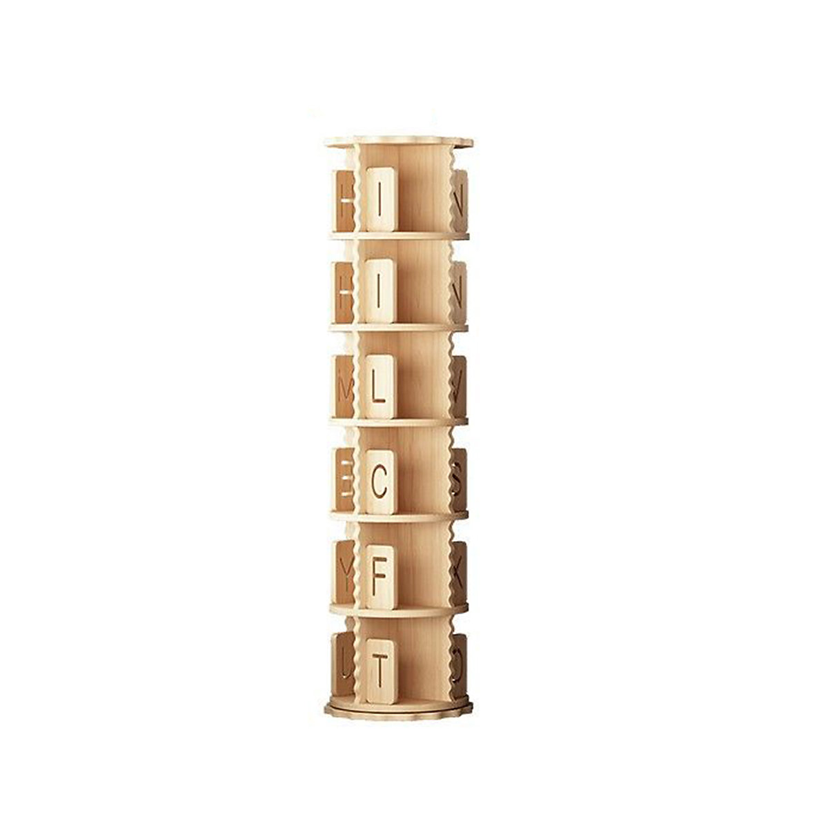 Drehbares Bücherregal