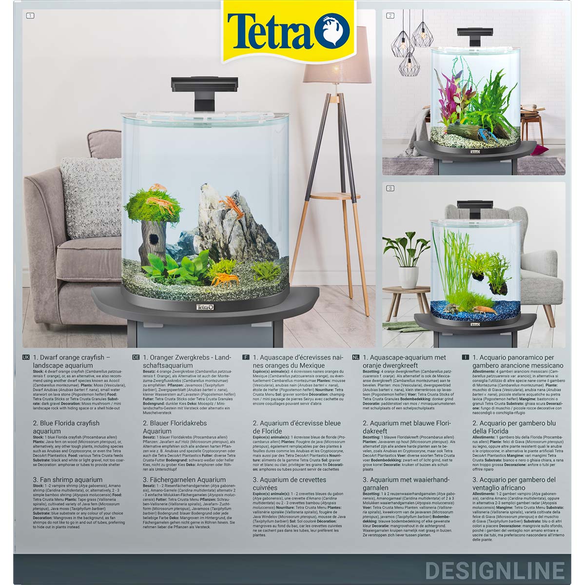 Tetra AquaArt Explorer Line Halfmoon Komplett-Set 30l