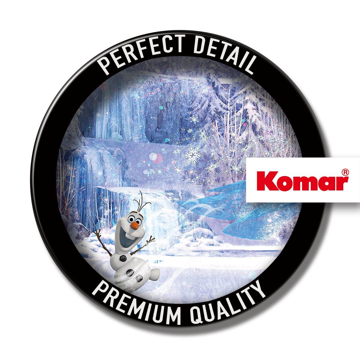 Komar Fototapete Frozen Forest, (1 St), 368x254 cm (Breite x Höhe)