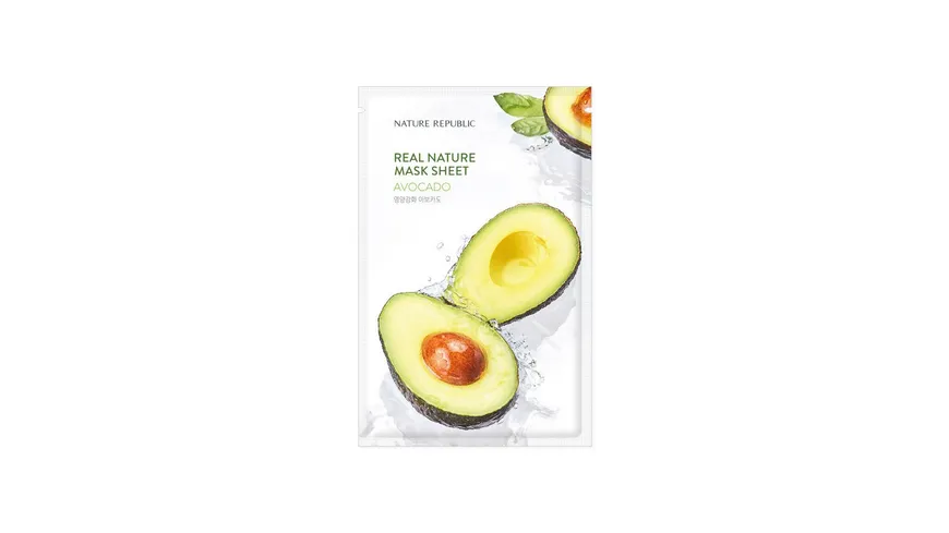 Nature Republic Real Nature Avocado Mask Sheet 23 ml
