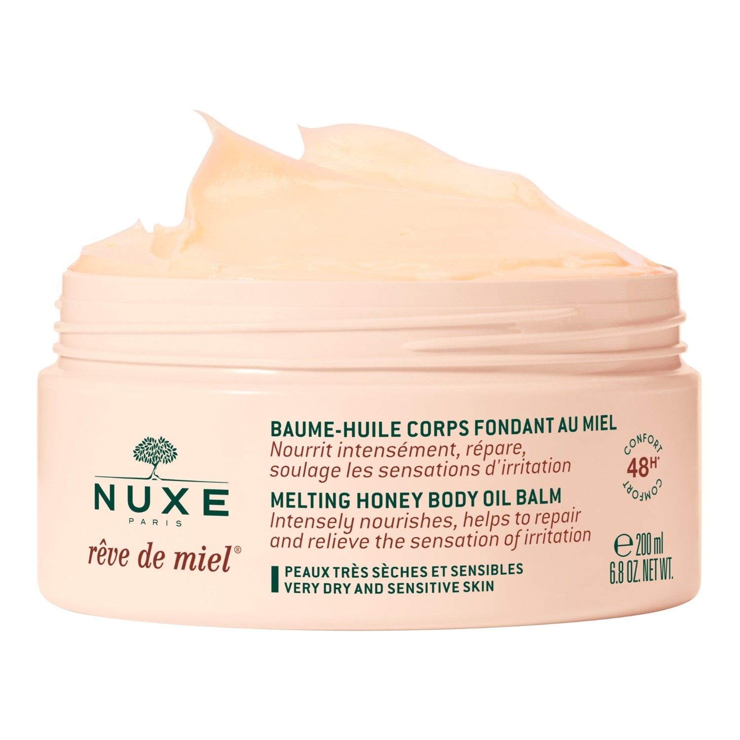 NUXE Melting Body Balm-Oil med Honning