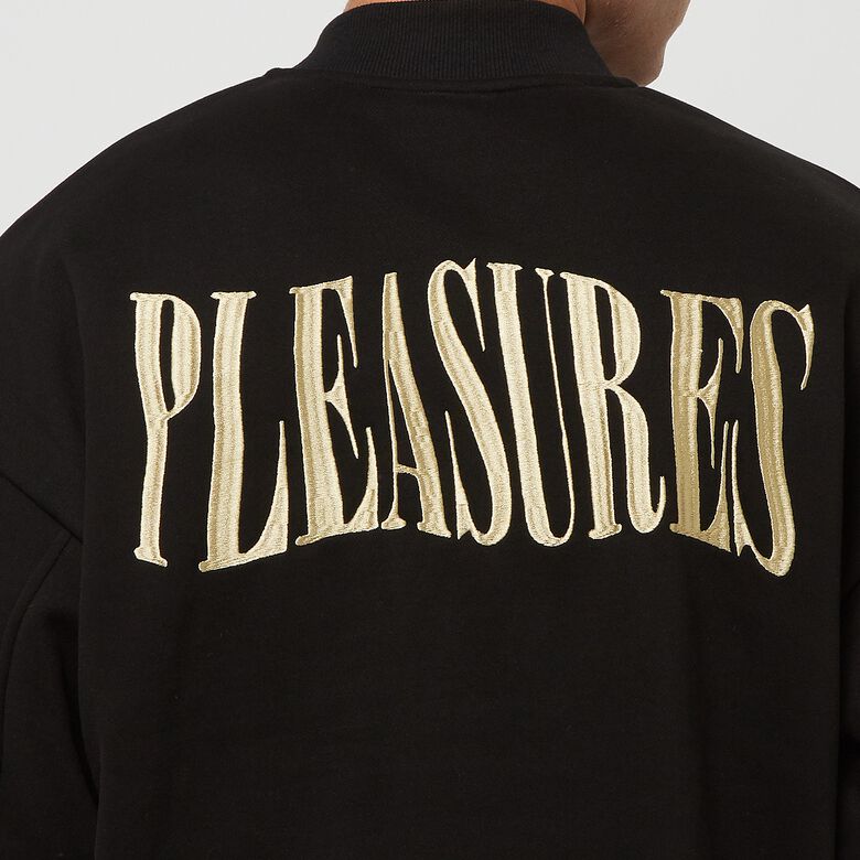 Pleasures Karat Quarter Zip Fleece Black