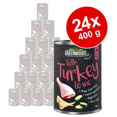 Sparpaket Greenwoods Adult 24  x 400 g