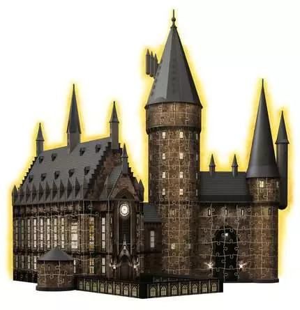 Ravensburger Hogwarts Schloss Die Große Halle -Night Edition