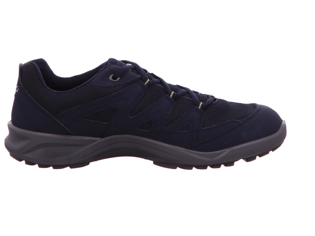 ECCO Freizeit Schnürer blau Outdoor