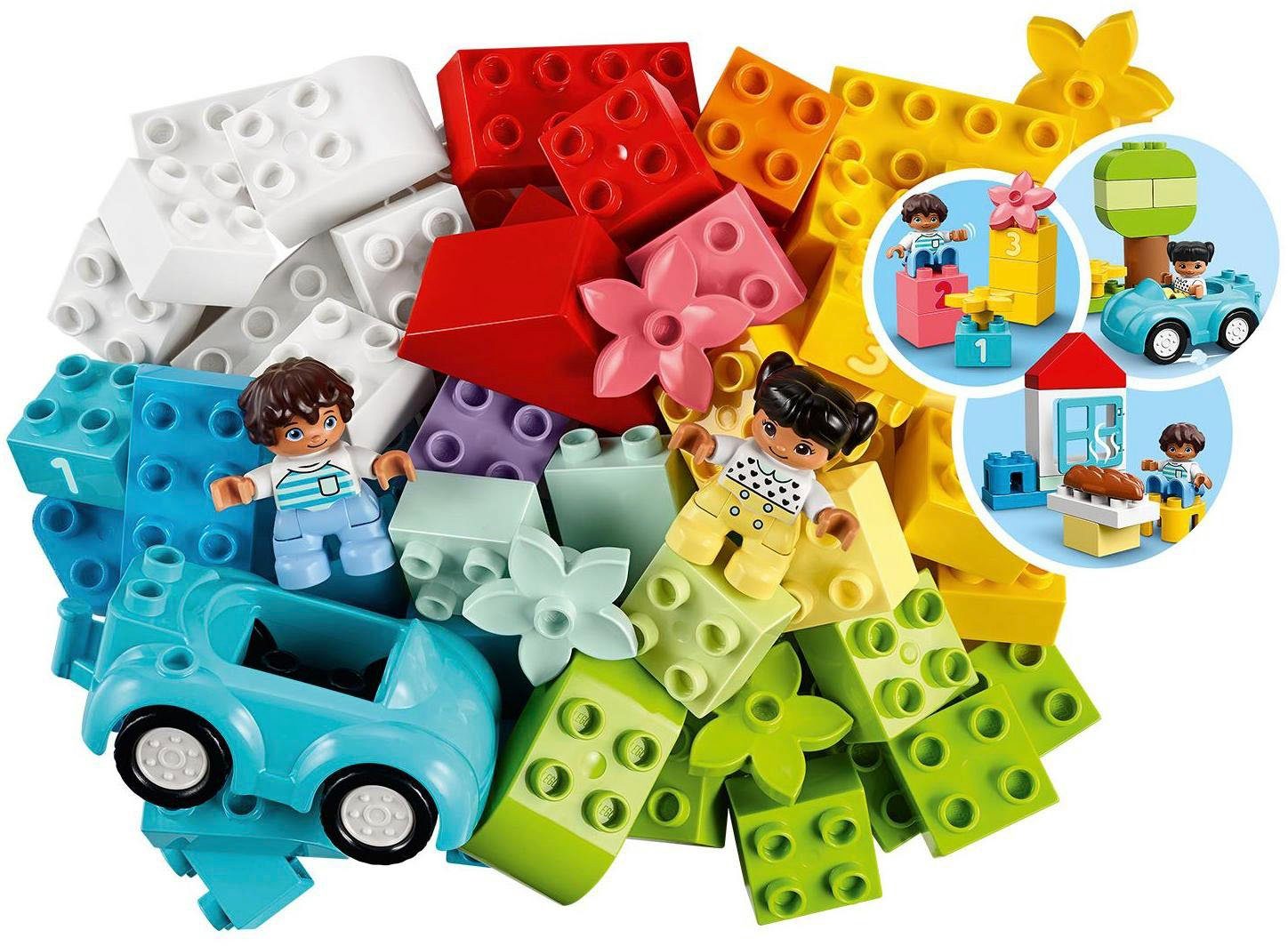 LEGO® Konstruktionsspielsteine LEGO® DUPLO® Steinebox (10913), LEGO® DUPLO® Classic, (65 St), Made in Europe
