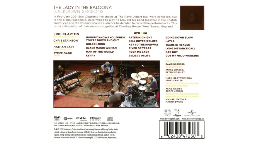 Lady In The Balcony Lockdown Sessions (DVD+CD)