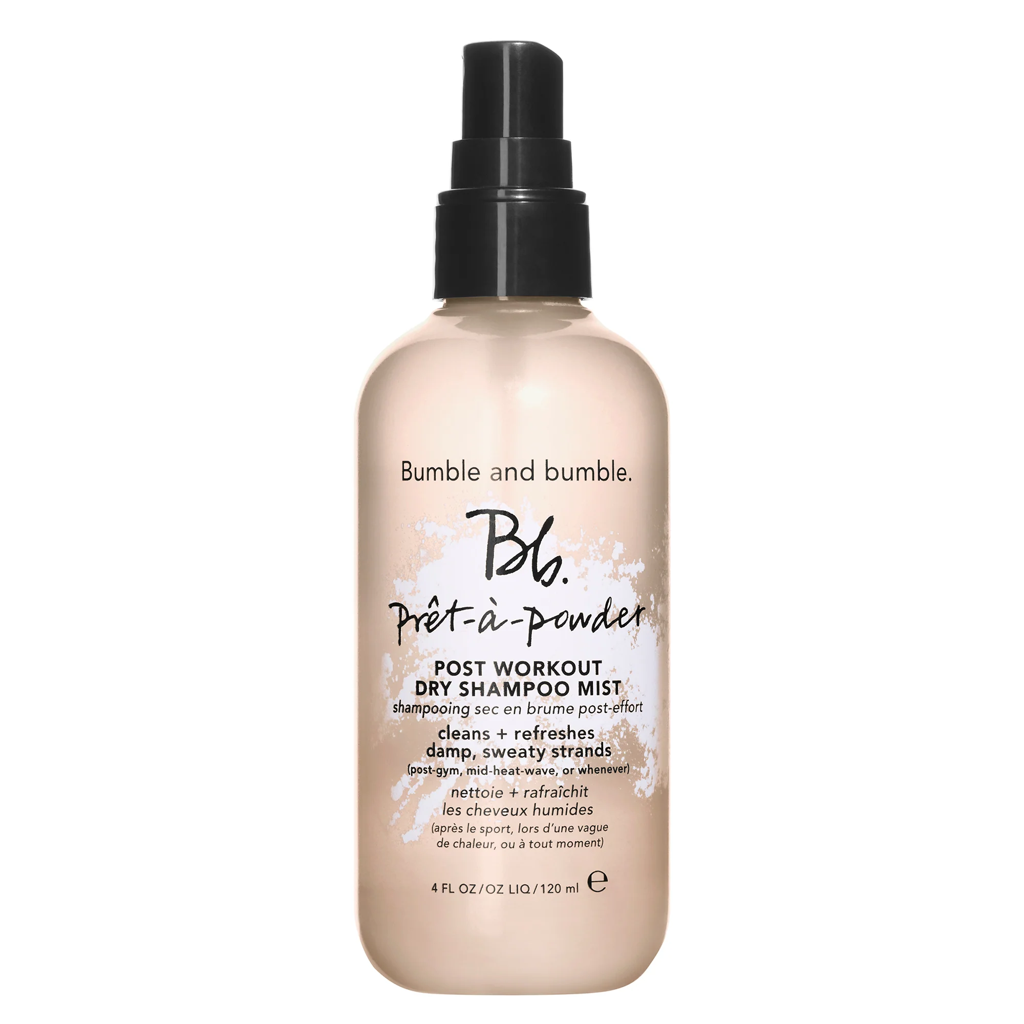 Prêt-à-powder edzés utáni száraz sampon spray - Száraz sampon
