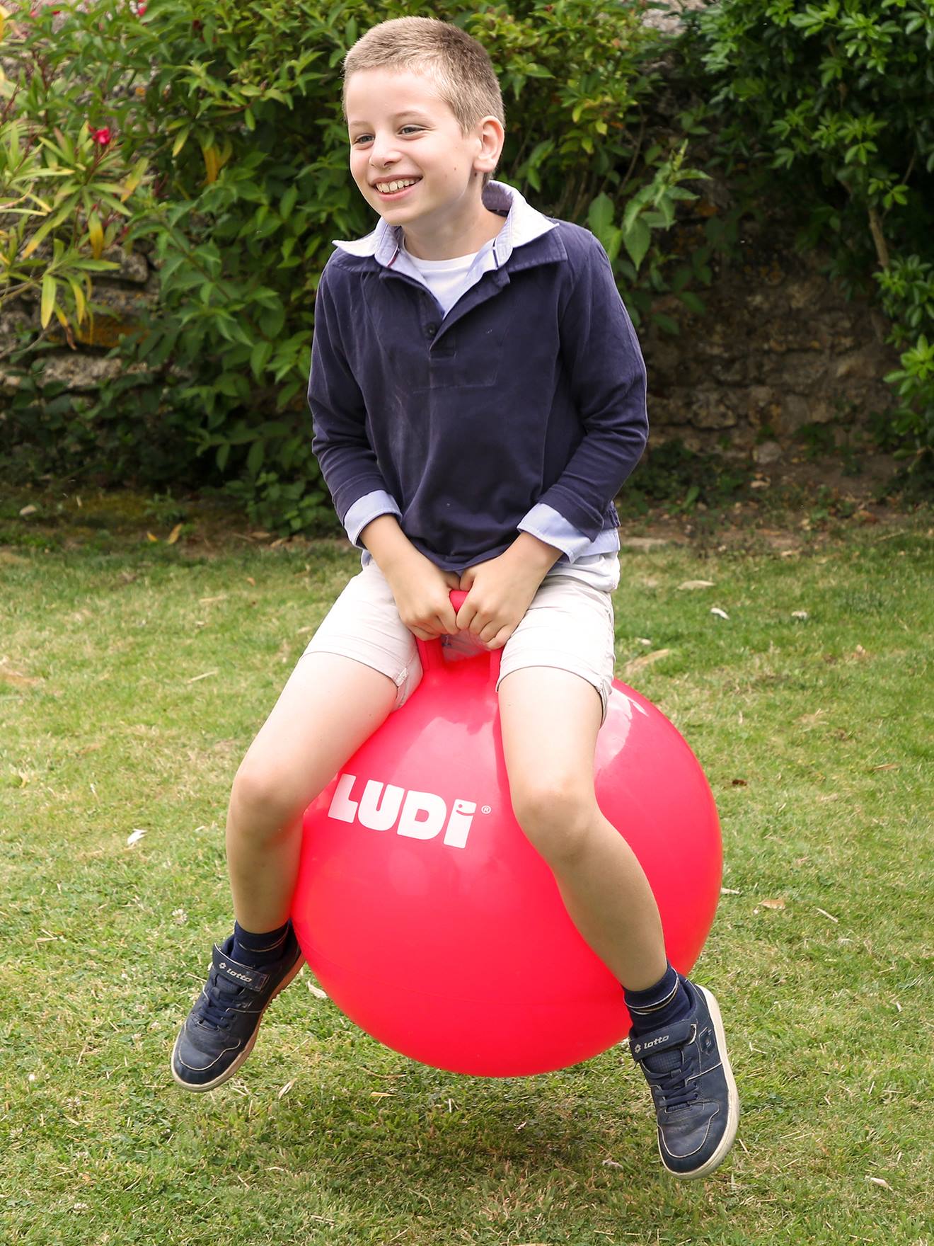 Ludi Kinder XXL-Hüpfball LUDI - blau