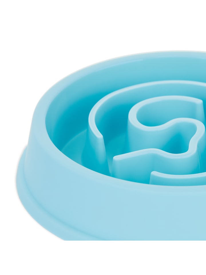 relaxdays 2 x Anti Schling Napf in Hellblau günstig kaufen onesize