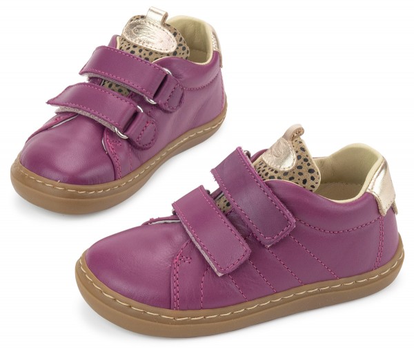 Balducci ~ LowCut Klettschuh Leder ~ Beere