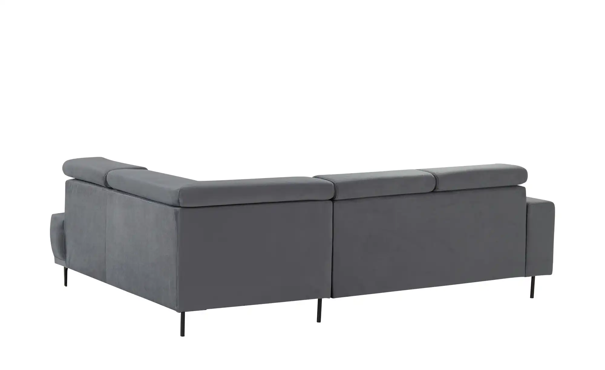 Primo Ecksofa aus Mikrofaser Carrara