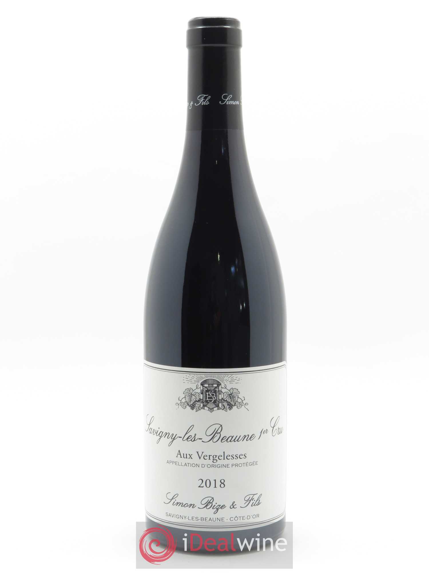 Savigny-lès-Beaune 1er Cru Aux Vergelesses Simon Bize & Fils  2018 - Lot de 1 Bouteille
