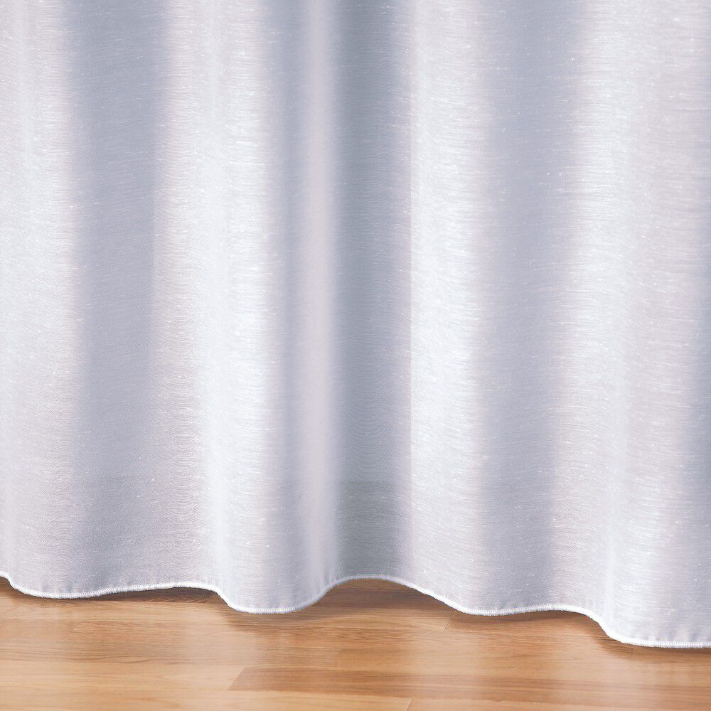 Panneau lin polyester base plombée finition galon fronceur