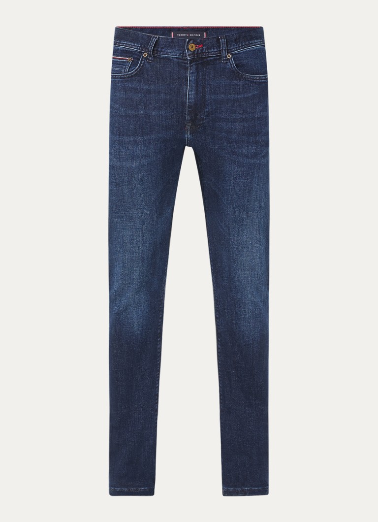 Tommy Hilfiger Core -slim fit -farkut, joissa tumma pesu