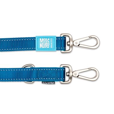 Max & Molly Multifunktionsleine Matrix Himmelblau