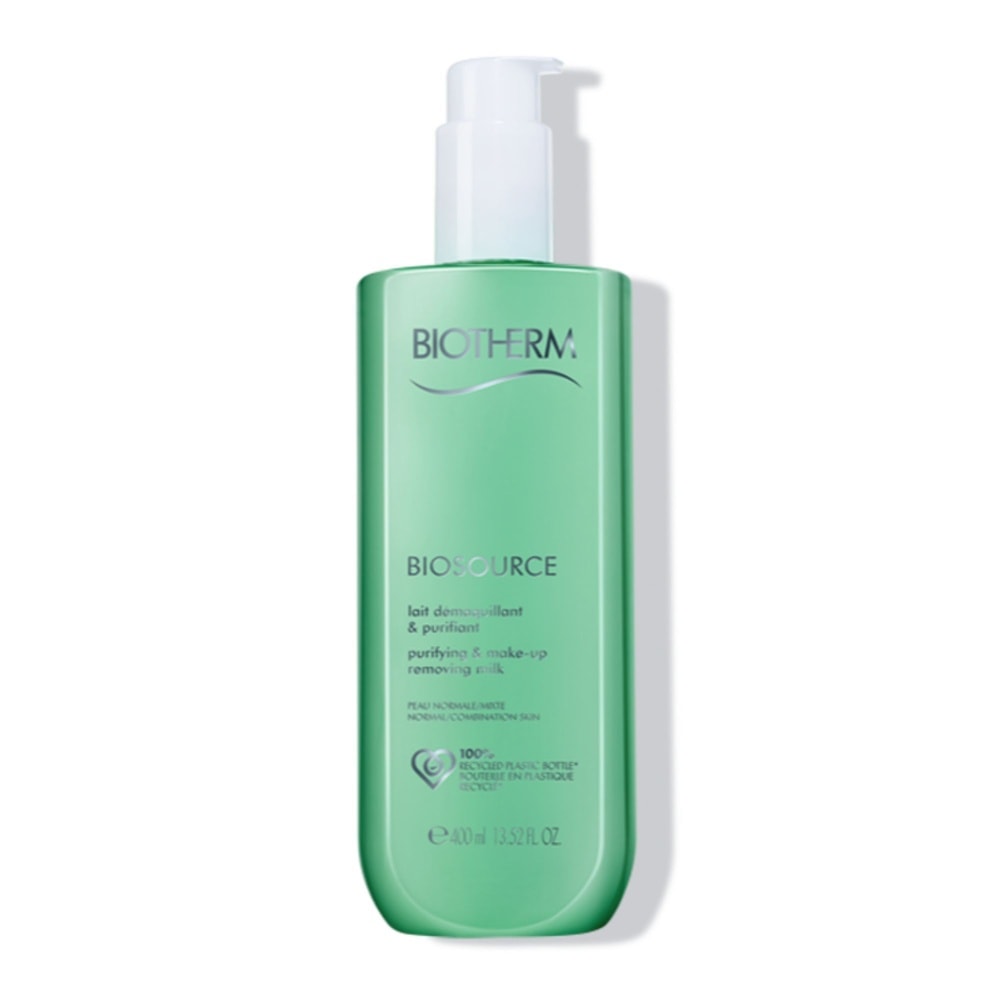 Biotherm Biosource Lait démaquillant et purifiant pour les peaux normales à mixtes