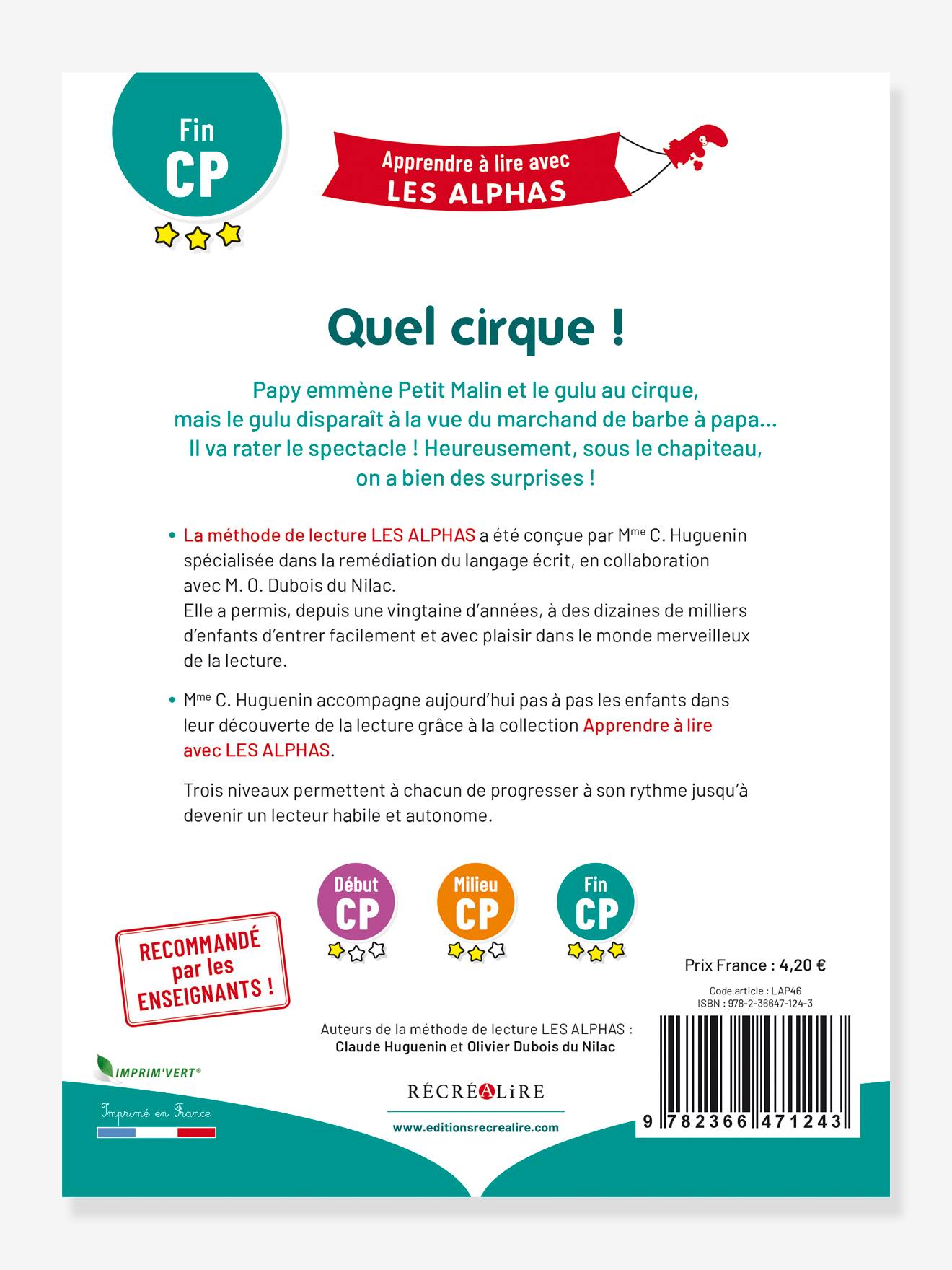 Apprendre à lire avec les Alphas
