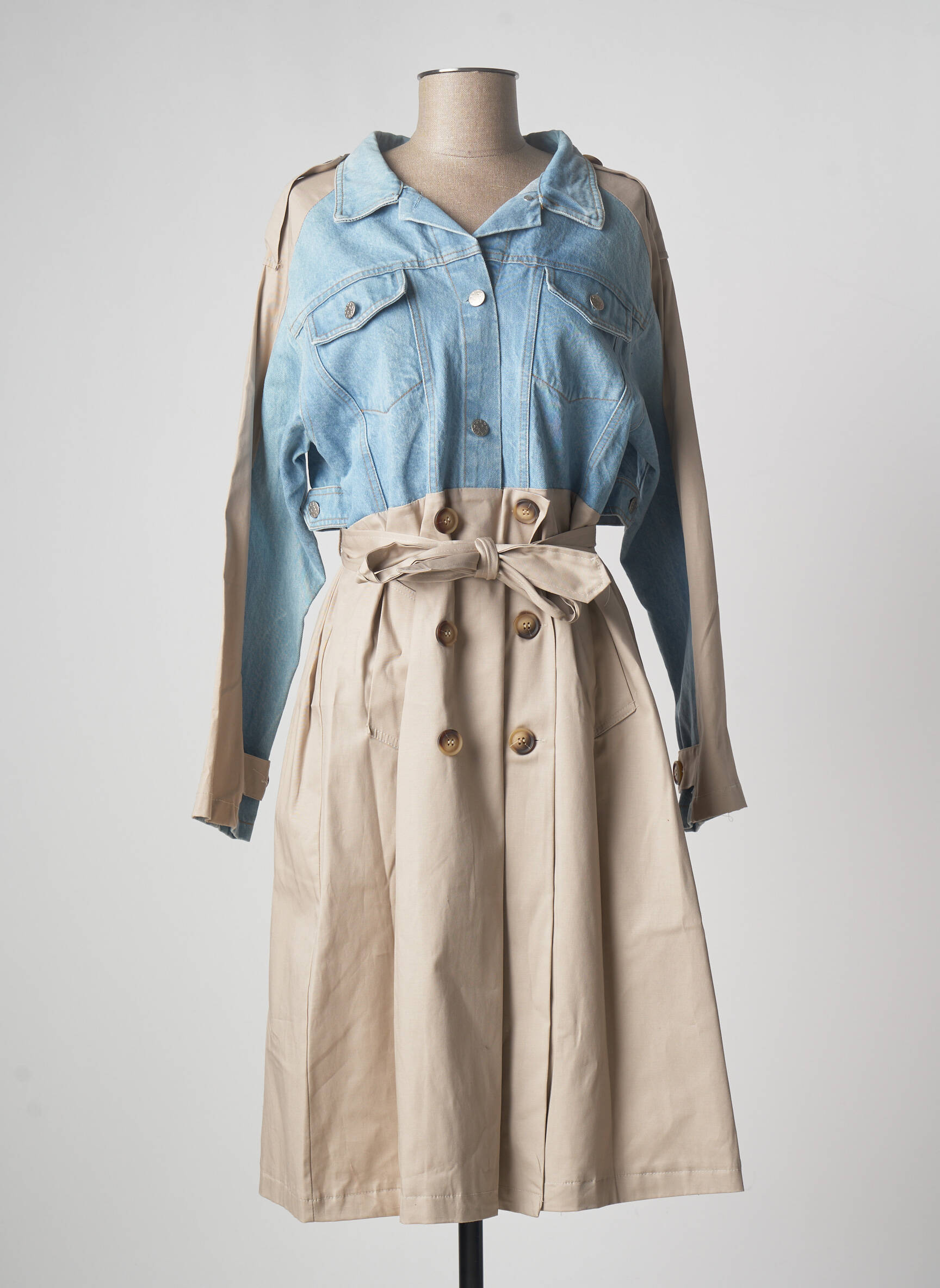 Johanna Paris Trenchs Femme couleur beige