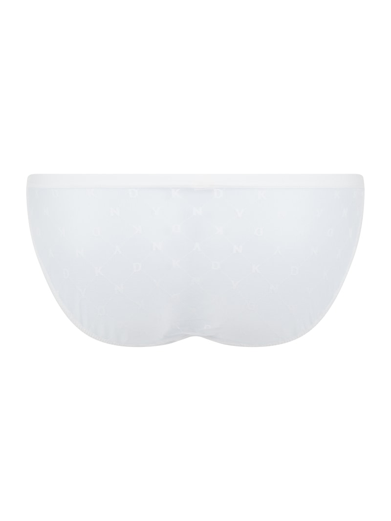 Slip aus Mesh in weiß